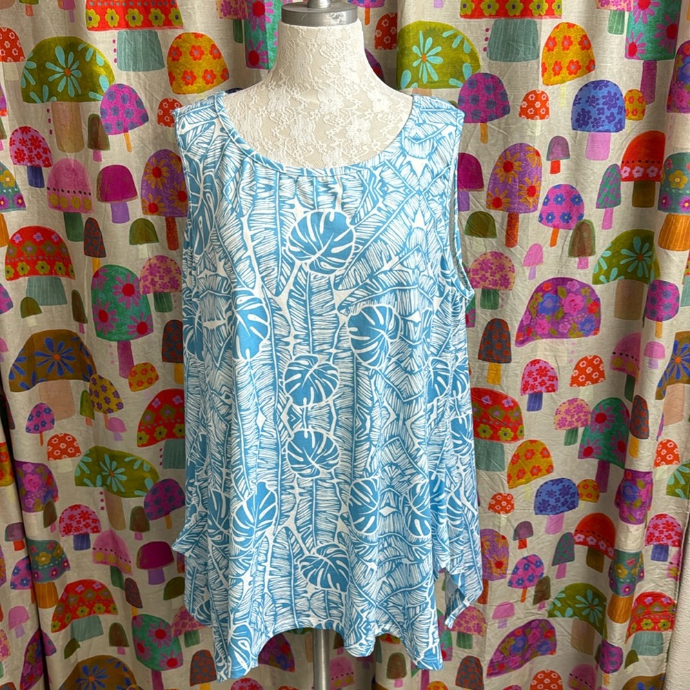 Hula Bay Women's Tank Top. 1X